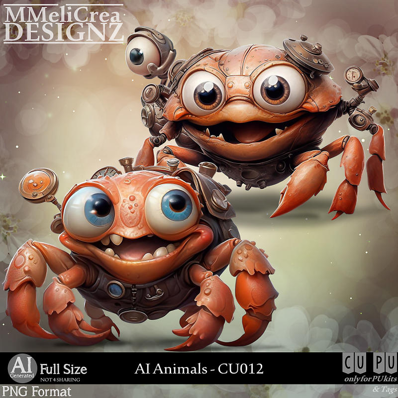 (image for) AI - ANIMALS CU012 (CU4PU/PNG)